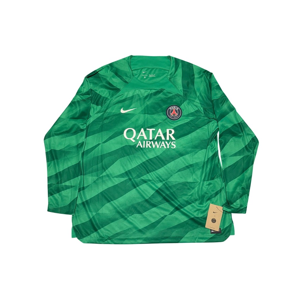 Nike Paris Saint-Germain PSG Goalkeeper Jersey Green Long Sleeve DX2637-325 XXL